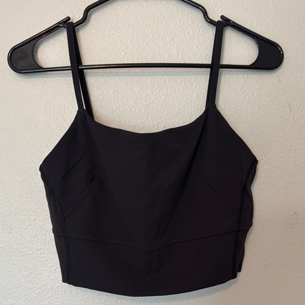 lululemon athletica Black Crop Top